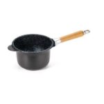 Paiolo Alto Pierrestone Antiaderente Manico Staccabile 18 22 26 cm