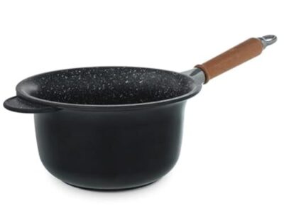 Paiolo alto antiaderente in pietra FULL INDUCTION Pierrestone con manico staccabile - immagine 6