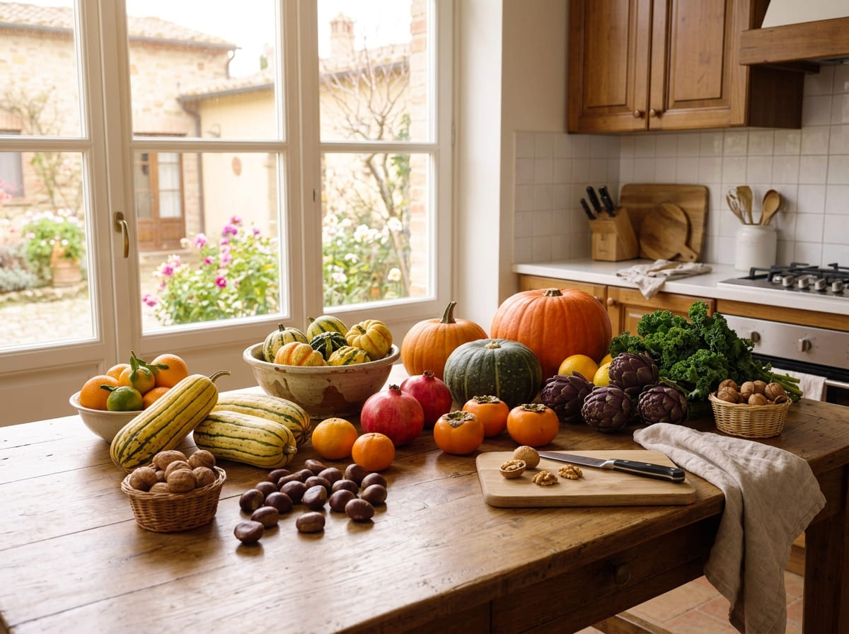 Frutta e verdura di stagione: Novembre