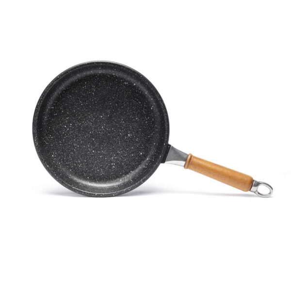 Padella alta 7,5cm antiaderente pressofusa Pierrestone con Manico Staccabile
